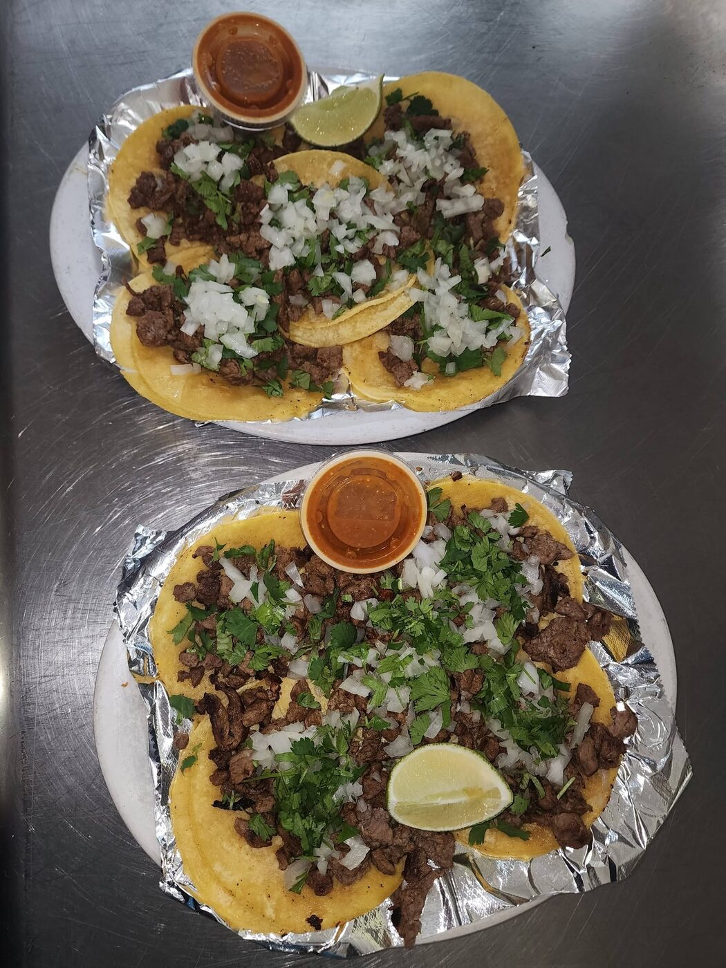 Fresh tostada with avocado